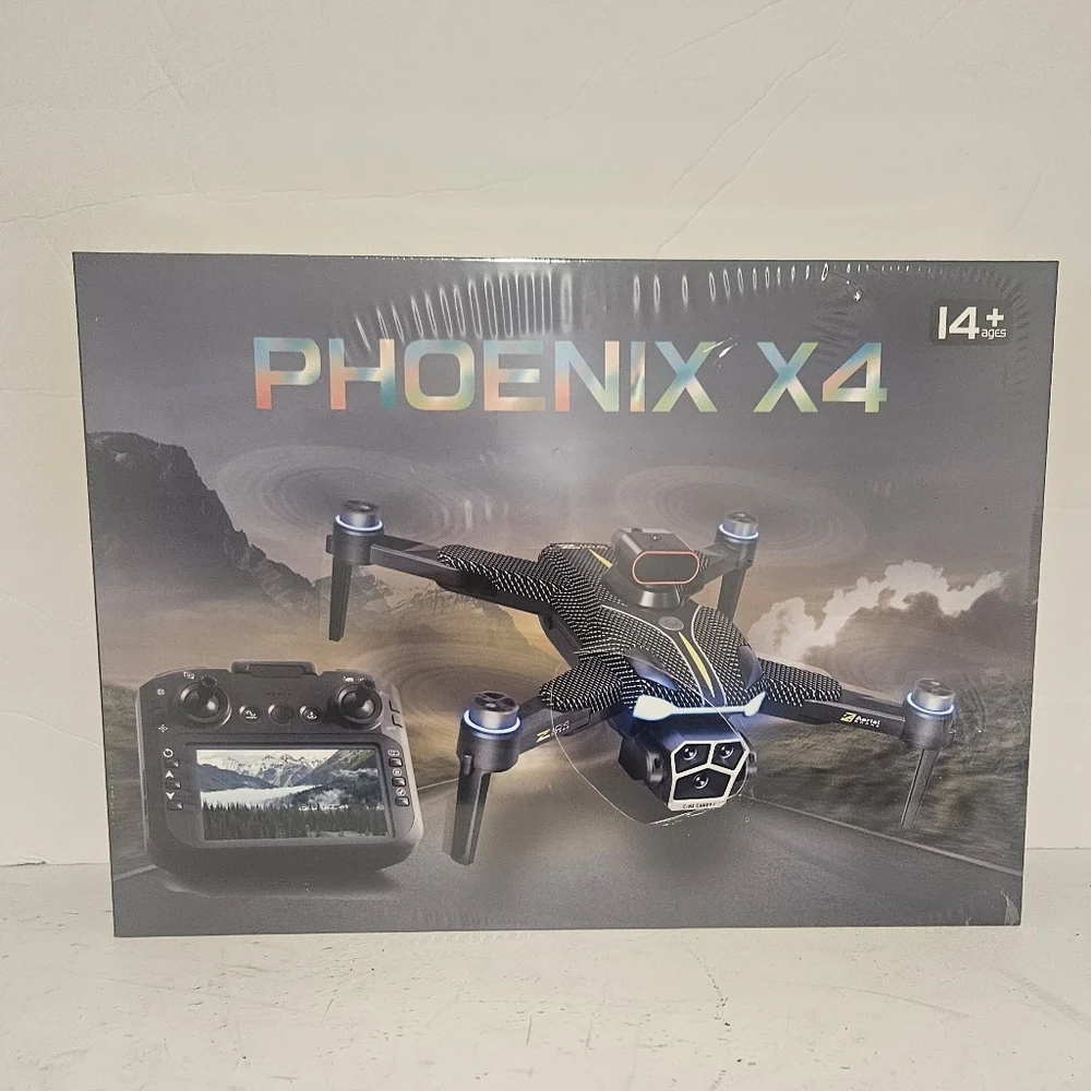 Advanced Black Drone with Controller